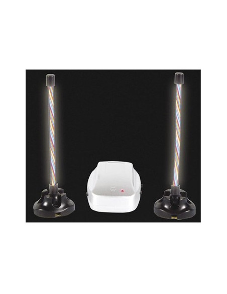 Varas luz electroluminescentes 8 cores para Auto- set 2un
