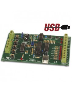 Interface Experimentação USB Assemblada