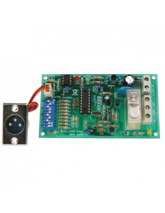 Rele controlado por DMX