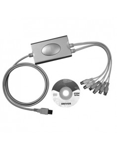 DVR com 4Canais USB - H.264