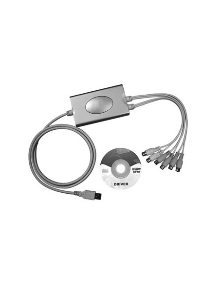 DVR com 4Canais USB - H.264