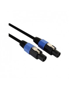 Cabo Profissional SPEAKON  2x2,5mm 2Pin macho azul 10mt
