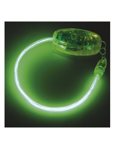 Bracelete Eletroluminescente EL Neon Verde