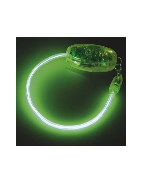 Bracelete Eletroluminescente EL Neon Verde