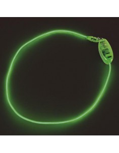 Colar Eletroluminescente EL Neon Verde