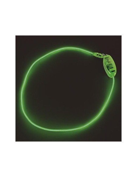 Colar Eletroluminescente EL Neon Verde