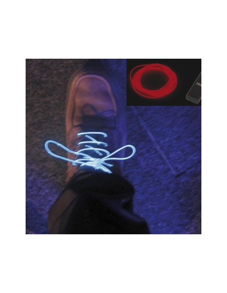 Set Eletroluminescente Vermelho 1,5mt