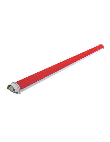 Tubo LED 144 Leds 1030x50mm Vermelho