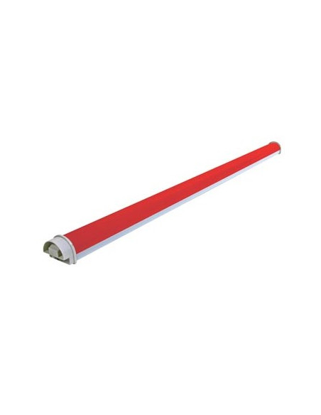 Tubo LED 144 Leds 1030x50mm Vermelho