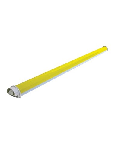 Tubo LED 144 Leds 1030x50mm Amarelo