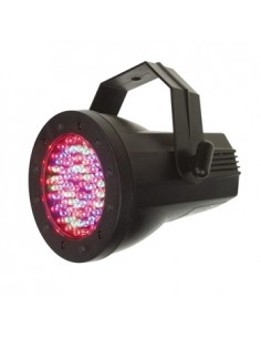 Led Par36 ABS LEDs 76x5mm 4 canais DMX