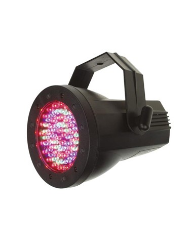 Led Par36 ABS LEDs 76x5mm 4 canais DMX