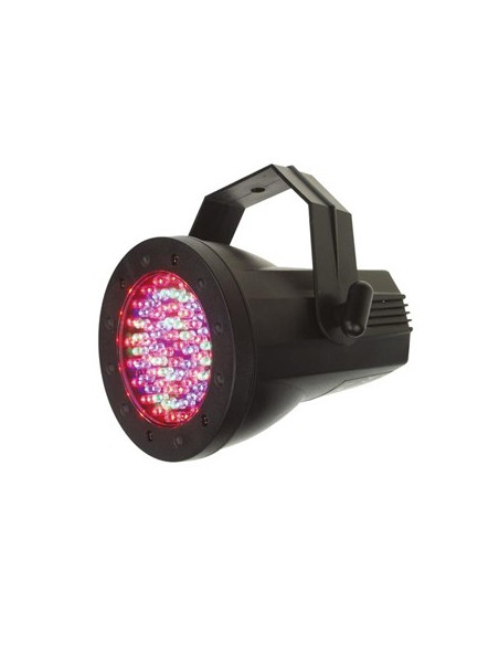 Led Par36 ABS LEDs 76x5mm 4 canais DMX