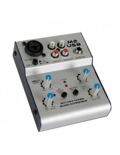 Mini Misturador Áudio USB