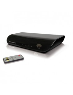 Comutador HDMI 4 portas com comando