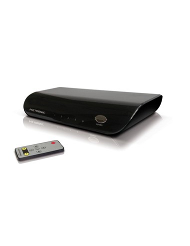 Comutador HDMI 4 portas com comando