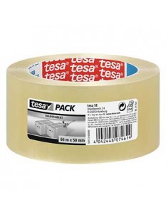 Fita Adesiva PPL Transparente Tesa Basic 50mmx66mts  1unid
