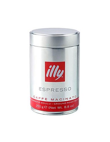 Café Moído ILLY Tostatura Média Lata 250gr