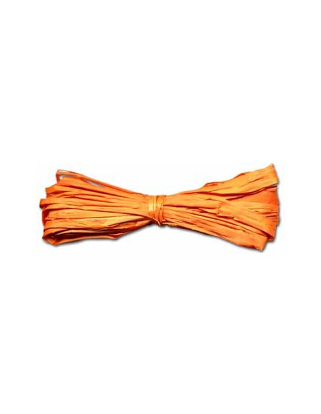 Fio Rafia Novelo 50gr Laranja