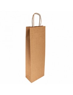 Saco Papel SOS 14+8x40cm 100g Castanho 1un