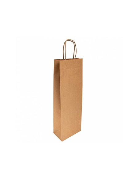 Saco Papel SOS 14+8x40cm 100g Castanho 1un