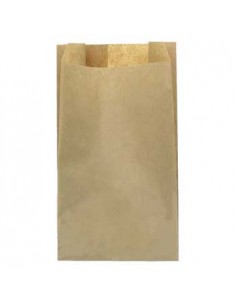Saco Papel Pão 24x7x42cm Castanho 1000un