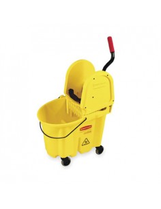 Conjunto Combo WaveBrake (Balde 33Litros+Prensa) Amarelo