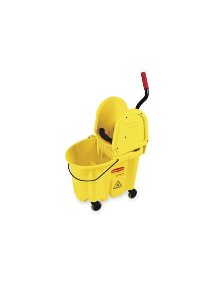 Conjunto Combo WaveBrake (Balde 33Litros+Prensa) Amarelo