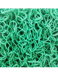 Tapete de Malha em PVC s/Fundo 14mm Verde-Metro Linear