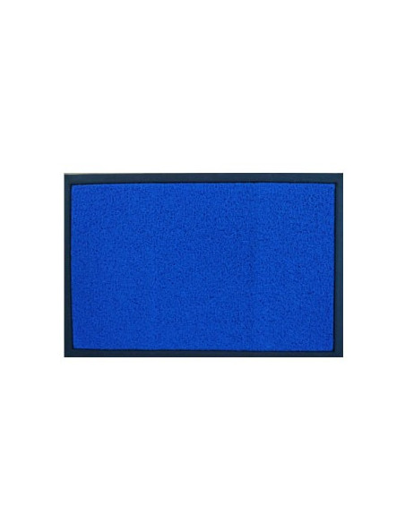 Tapete Desinfeção de Malha em PVC 40x60cm c/Rebordo Azul
