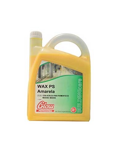 Cera Acrilica para pavimentos  Amarela GLOW 5 Litros