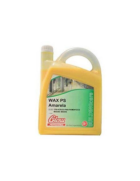 Cera Acrilica para pavimentos  Amarela GLOW 5 Litros