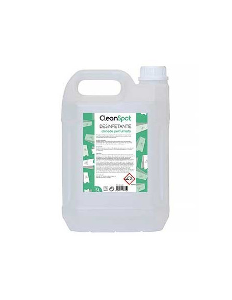 Detergente desinfetante Clorado Perfumado LX Cleanspot (5Lt)