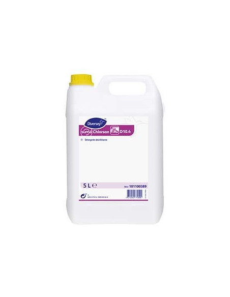 Detergente Suma D10.4 Clorado p/Limpeza Desinfeção 5L