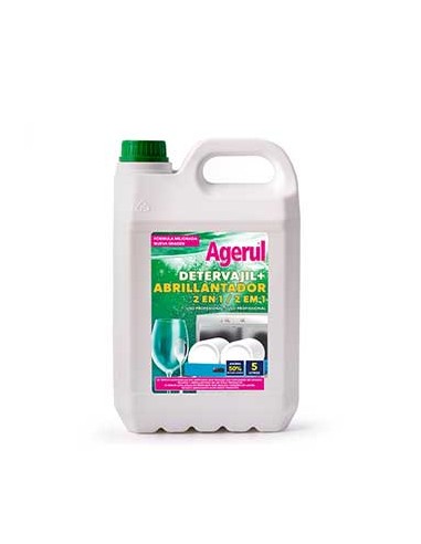 Detergente+Abrilhantador p/ Loica Maquina 2 em 1 5Lts