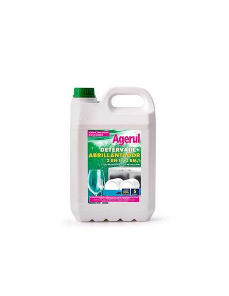 Detergente+Abrilhantador p/ Loica Maquina 2 em 1 5Lts