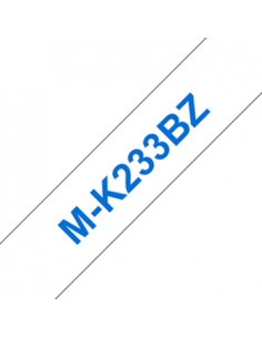 Fita Não Laminada 12mmx8mts Branco/Azul