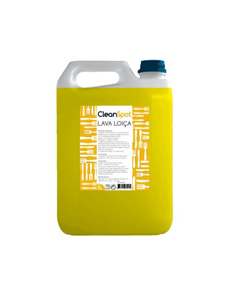 Detergente Manual Loiça Limao Cleanspot (5 Litros)