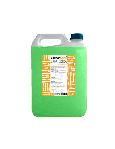 Detergente Manual Loiça Concentrado Cleanspot (5 Litros)
