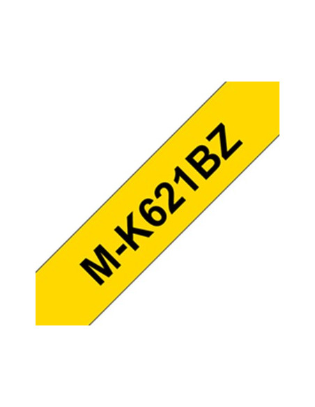 Fita Não Laminada 09mmx8mts Amarelo/Preto