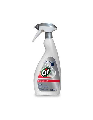 Detergente Desincrustante Cif PF 2in1 Casas de Banho 750ml