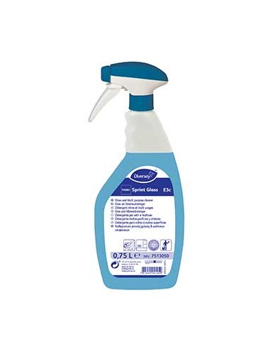 Detergente Multiusos Sprint p/Vidros/Espelhos 0,75L