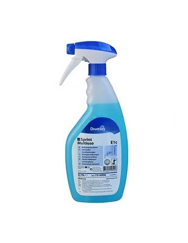 Detergente Multiusos Sprint Alcalino P/Vidros/Espelhos 0,75L