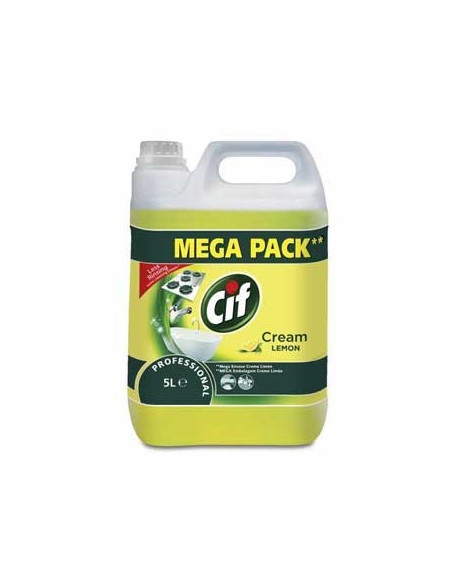 Creme Limpeza Cif Professional Creme Limão 5L