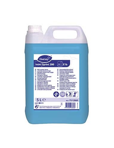 Detergente Multiusos Sprint 200 Neutro c/Secagem Rapida 5L