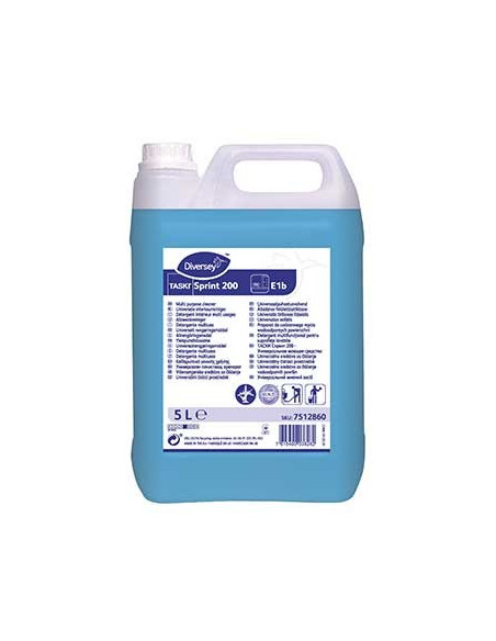 Detergente Multiusos Sprint 200 Neutro c/Secagem Rapida 5L