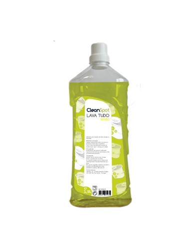 Detergente Lava Tudo Limão Cleanspot (1,5 Litros)