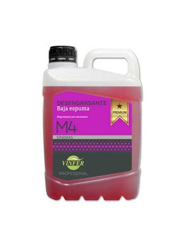 Detergente Multiusos Baixa Espuma p/Maq de Limpeza Vinfer 5L