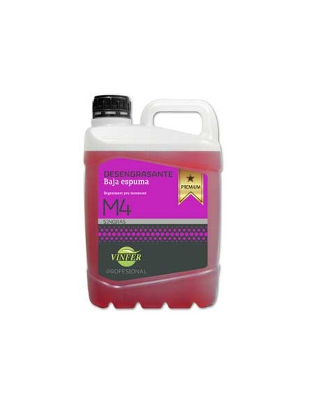 Detergente Multiusos Baixa Espuma p/Maq de Limpeza Vinfer 5L
