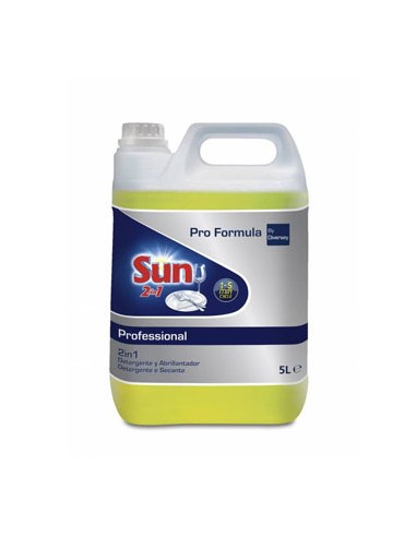 Detergente + Secante Liquido Sun PF 2in1  5 Litros